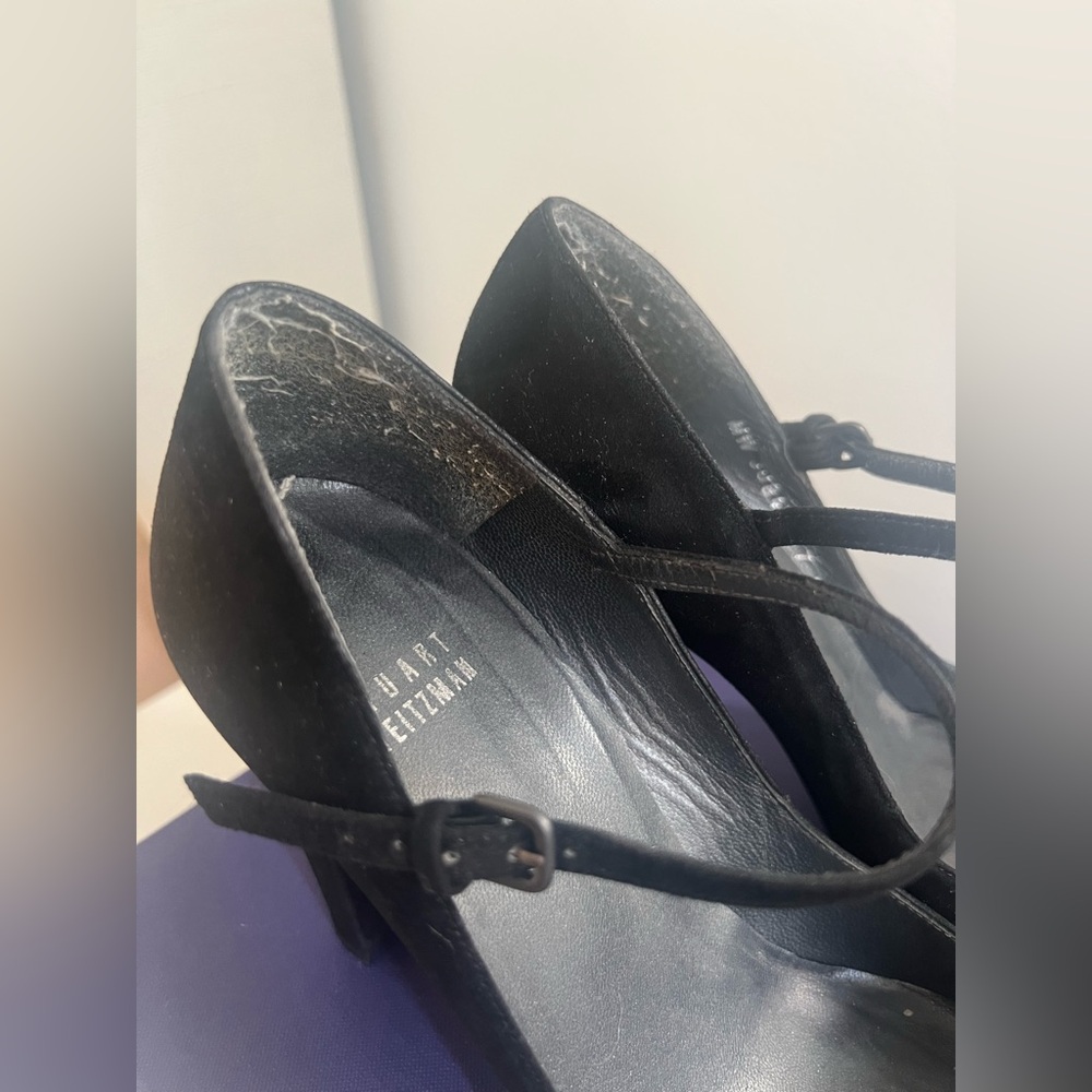 Stuart Weitzman Capsize Black Suede - Picture 13 of 15